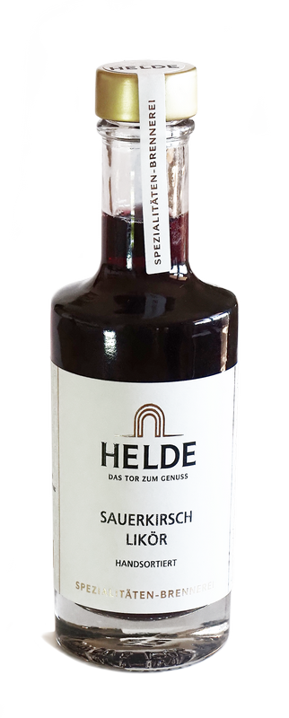 Sauerkirschlikör in der 0,2l Flasche